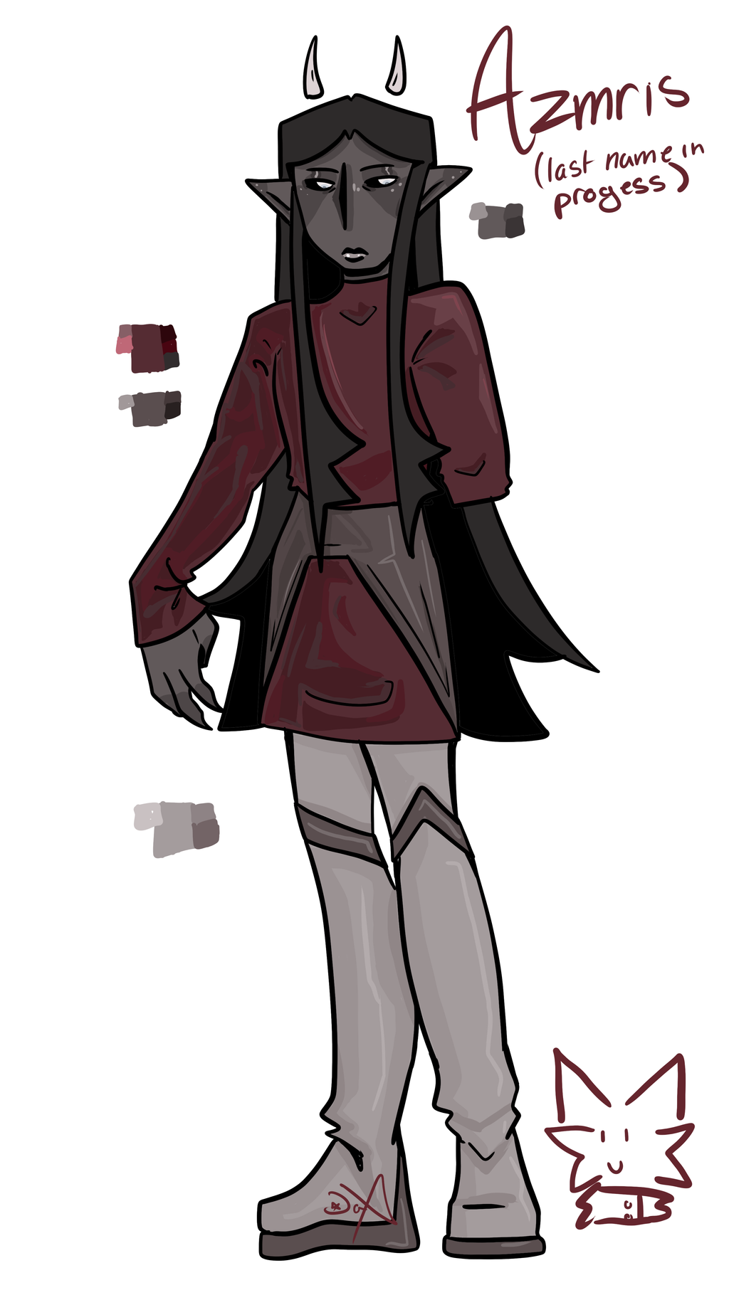 Character line up sheet