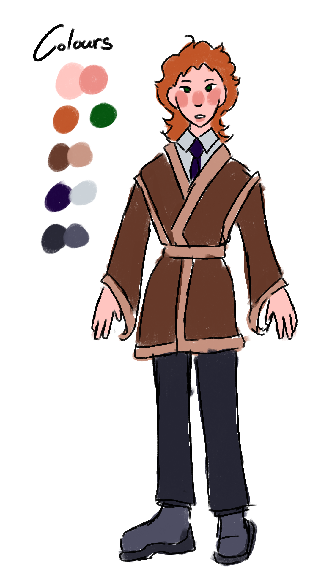 Character line up sheet