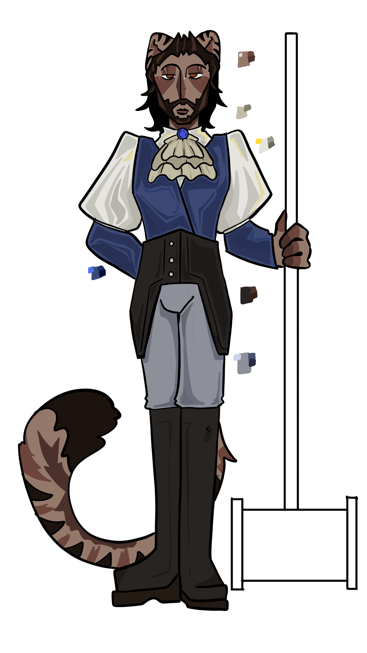 Character line up sheet